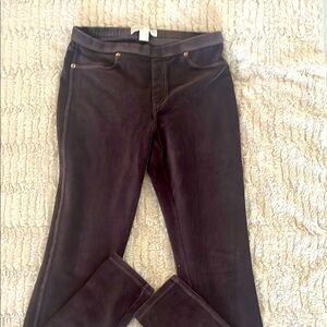 Michael Kors Brown corduroy leggings
